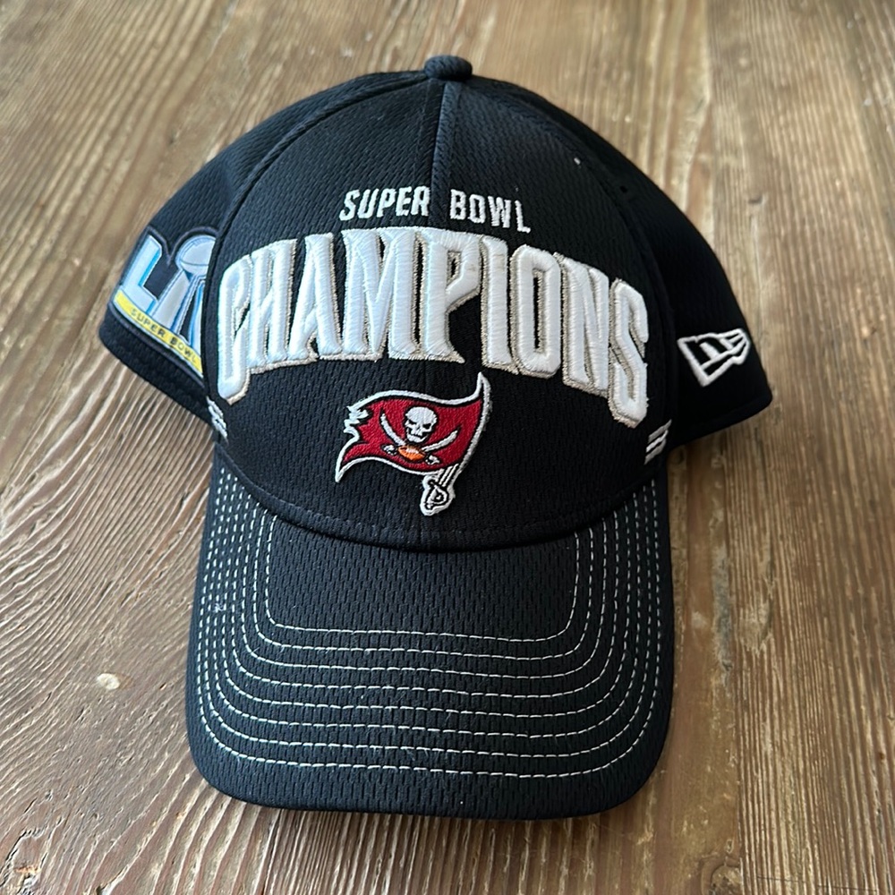 Black Tampa Bay Buccaneers Super Bowl LV Champions Snapback Adjustable Hat